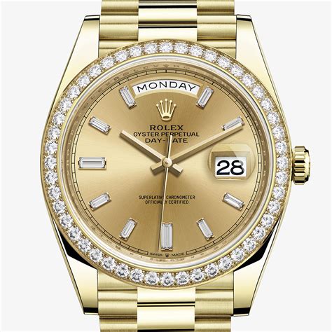 rolex oyster 40mm yellow gold price